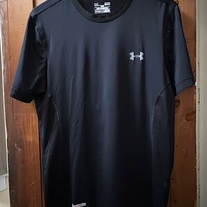Under Armour Men's Black Short Sleeve Tee